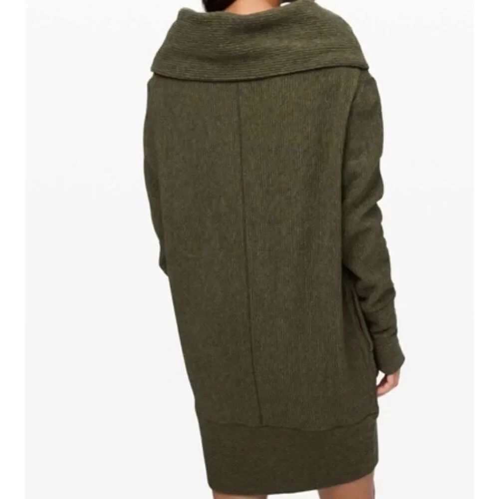 Lululemon along the way green dress olive green small - Picture 11 of 11